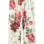 Flora | Zomerbroek met bloemen