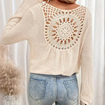Esmee™ | gebreide V-hals shirt