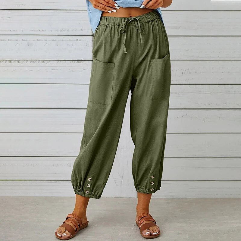 Julia™ | Stijlvolle losse broek