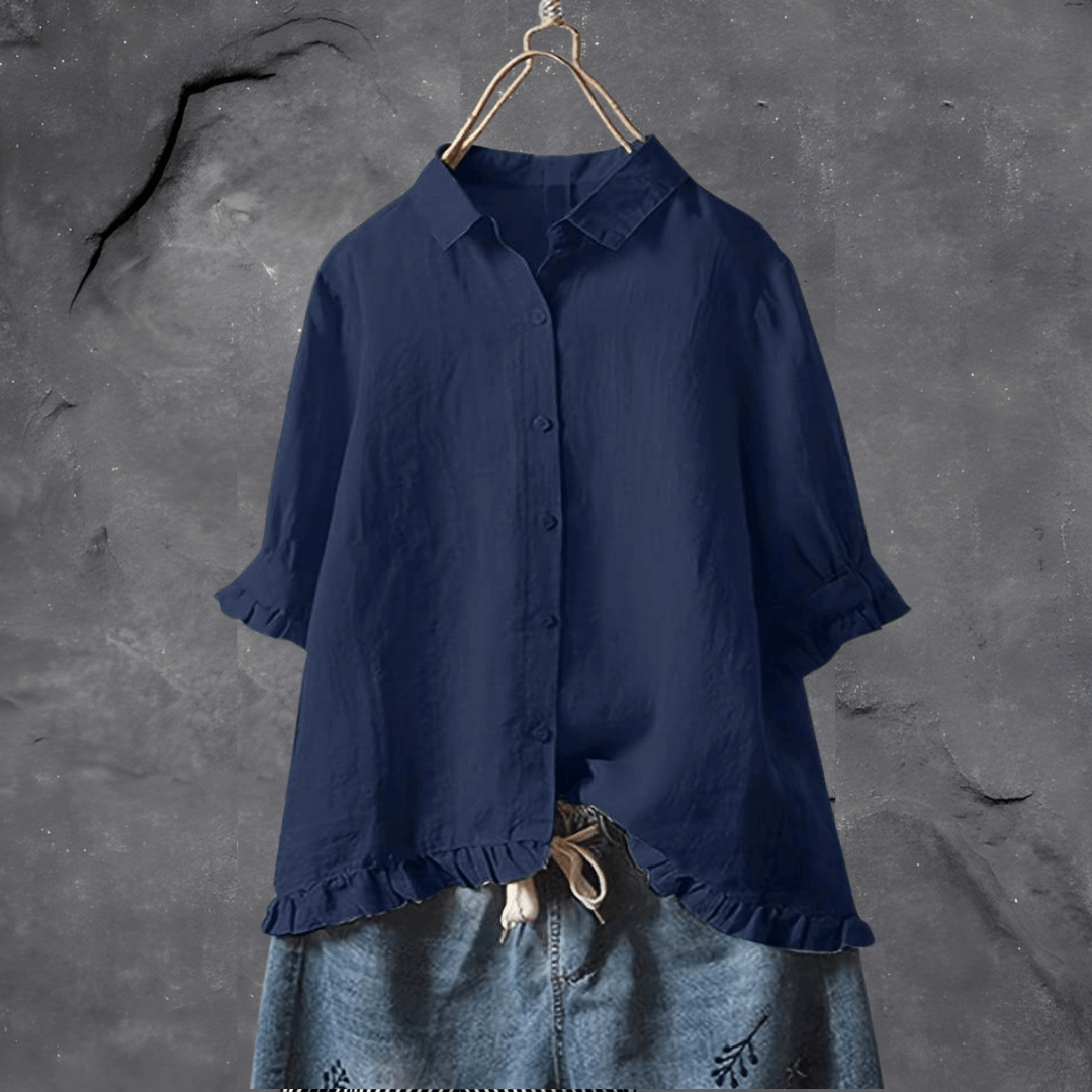Lily™ - Elegant katoenen overhemd