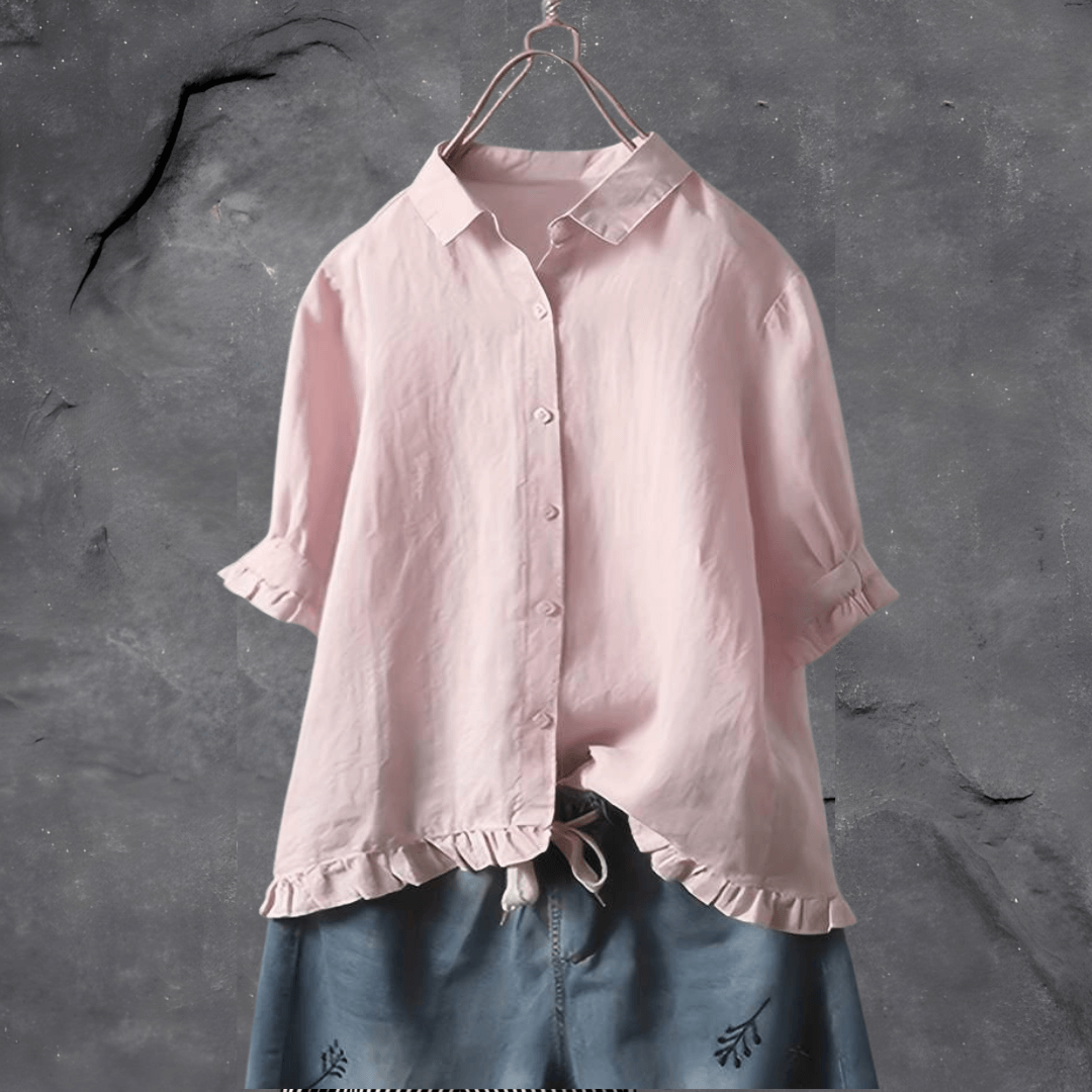 Lily™ - Elegant katoenen overhemd
