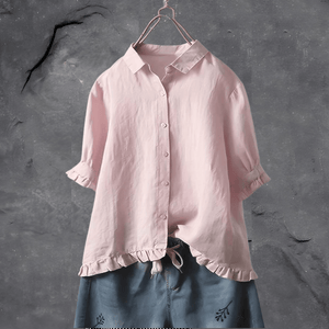 Lily™ - Elegant katoenen overhemd