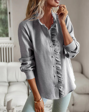 Lilly™     |  Gestreepte Damesblouse