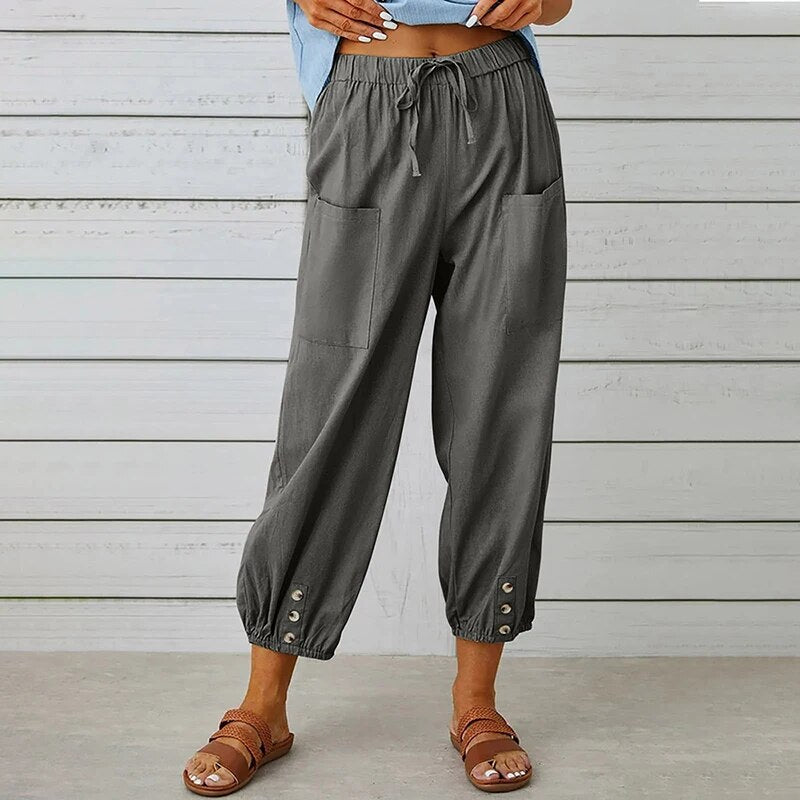 Julia™ | Stijlvolle losse broek