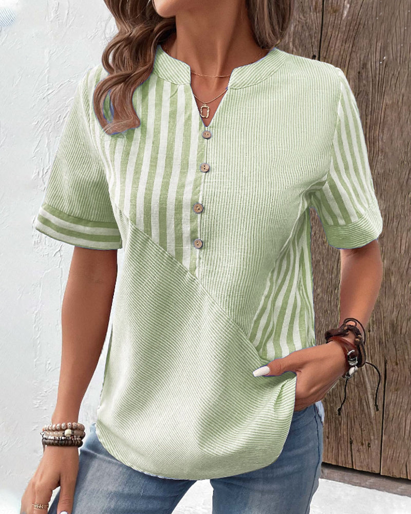 Mischa™ - Luxe Katoenen Blouse