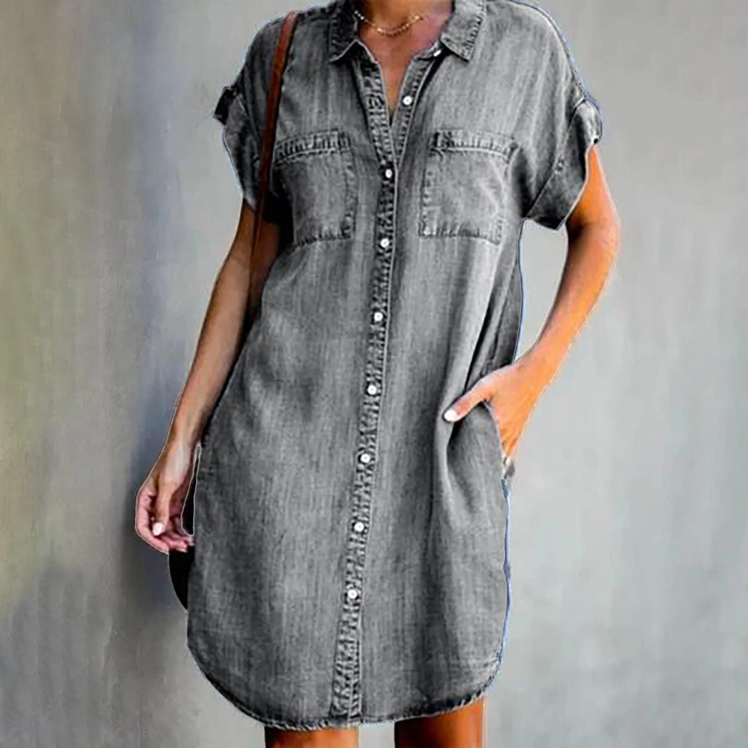 Sanne™ - Moeiteloze Denim Shift