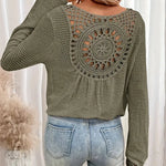 Esmee™ | gebreide V-hals shirt