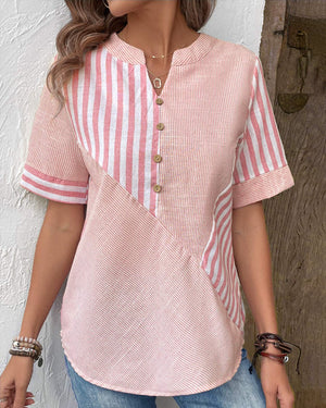 Mischa™ - Luxe Katoenen Blouse