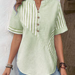 Mischa™ - Luxe Katoenen Blouse