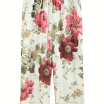 Flora | Zomerbroek met bloemen