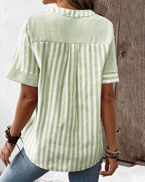 Mischa™ - Luxe Katoenen Blouse