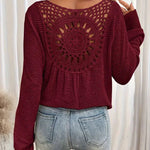 Esmee™ | gebreide V-hals shirt
