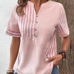Mischa™ - Luxe Katoenen Blouse