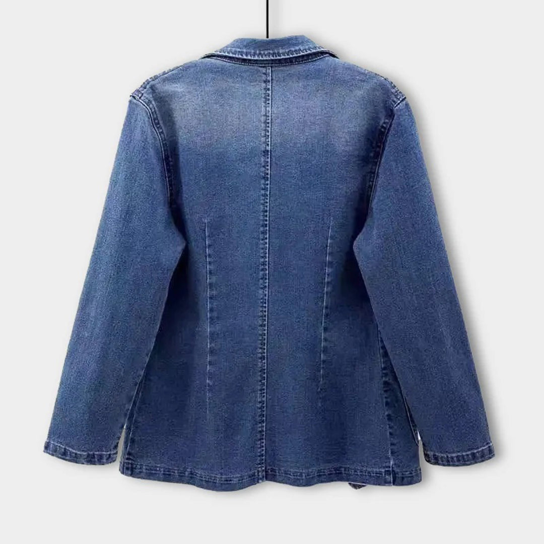 Elise™ | Casual Denim Blazer