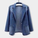 Elise™ | Casual Denim Blazer
