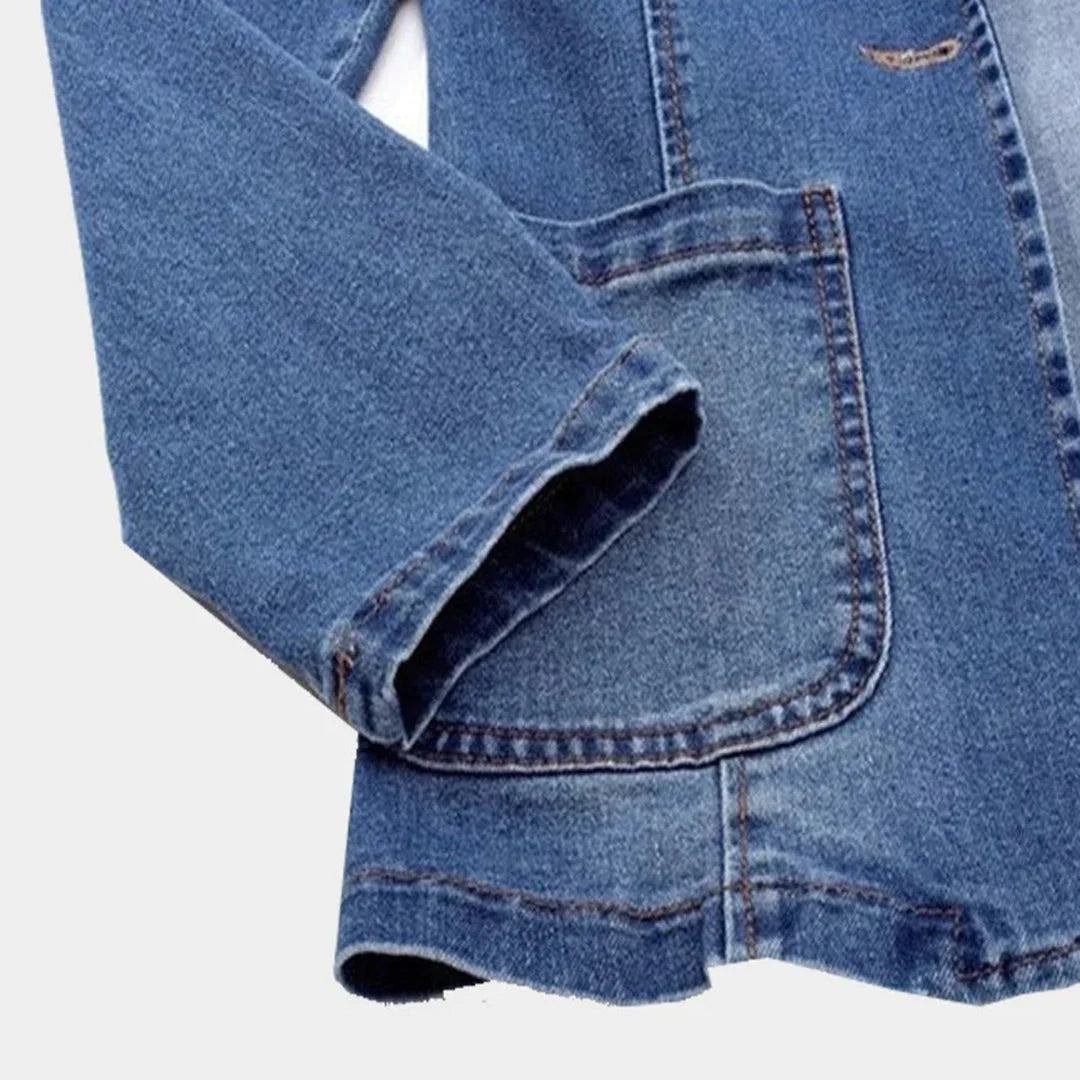 Elise™ | Casual Denim Blazer