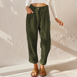 Elise™ | Casual fluwelen broek
