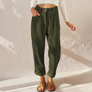 Elise™ | Casual fluwelen broek