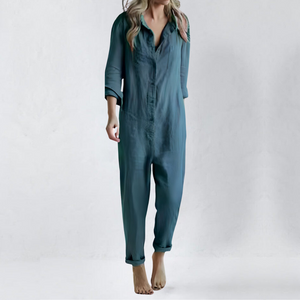 Beau™ Stijlvolle jumpsuit van katoen