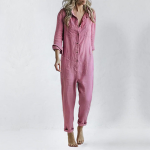 Beau™ Stijlvolle jumpsuit van katoen