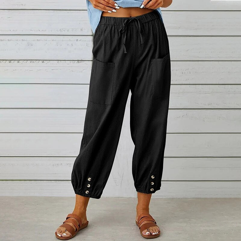 Julia™ | Stijlvolle losse broek