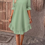 Marloes - Zomerjurk met ruches
