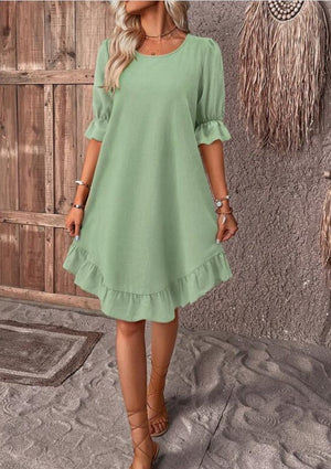 Marloes - Zomerjurk met ruches