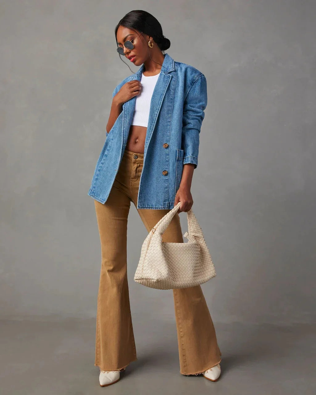 Mette™ | Denim Blazer