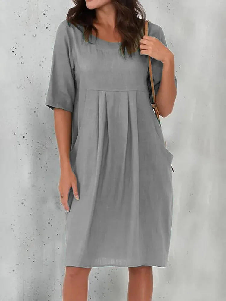 Julia™ | Elegante jurk met zakken