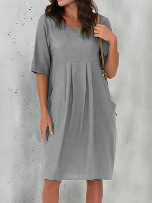 Julia™ | Elegante jurk met zakken