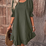 Marloes - Zomerjurk met ruches
