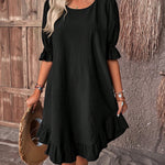 Marloes - Zomerjurk met ruches