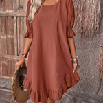 Marloes - Zomerjurk met ruches