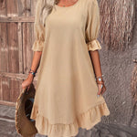 Marloes - Zomerjurk met ruches