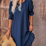 Marloes - Zomerjurk met ruches