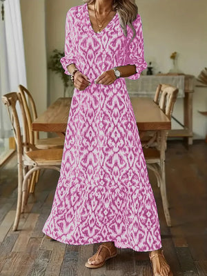 Ellie™ - Maxi-jurk met print