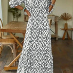 Ellie™ - Maxi-jurk met print