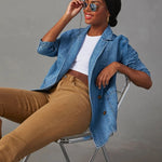 Mette™ | Denim Blazer