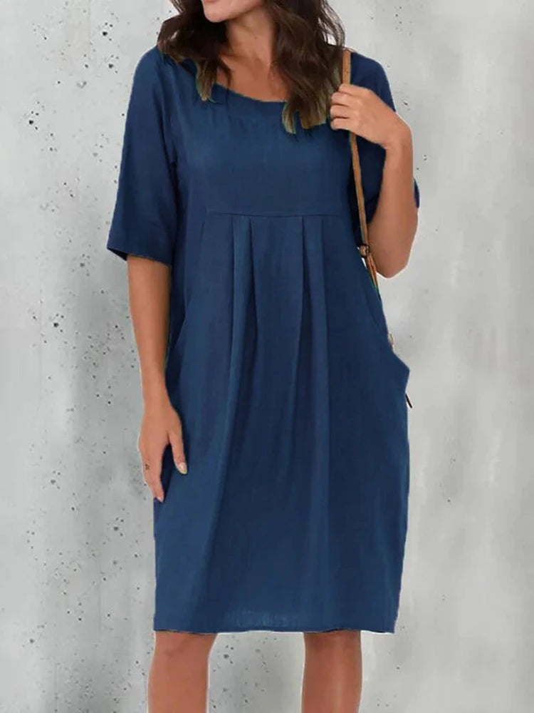 Julia™ | Elegante jurk met zakken