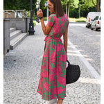 Evie™ - Stijlvolle v-hals jurk