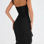 ROZZ™ midi-jurk met ruches