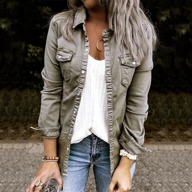 Sophia™ - Trendy spijkerjasje