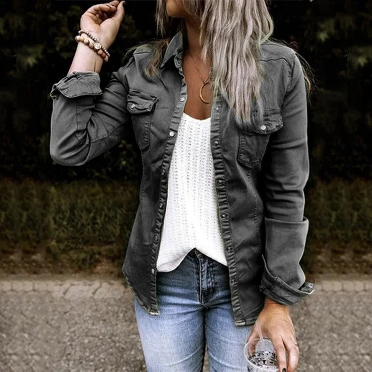 Sophia™ - Trendy spijkerjasje