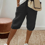 Lily™ | Linnen damesshort