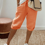 Lily™ | Linnen damesshort