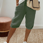 Lily™ | Linnen damesshort