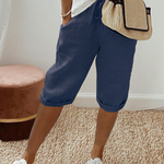 Lily™ | Linnen damesshort