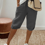Lily™ | Linnen damesshort