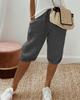 Lily™ | Linnen damesshort