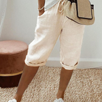 Lily™ | Linnen damesshort